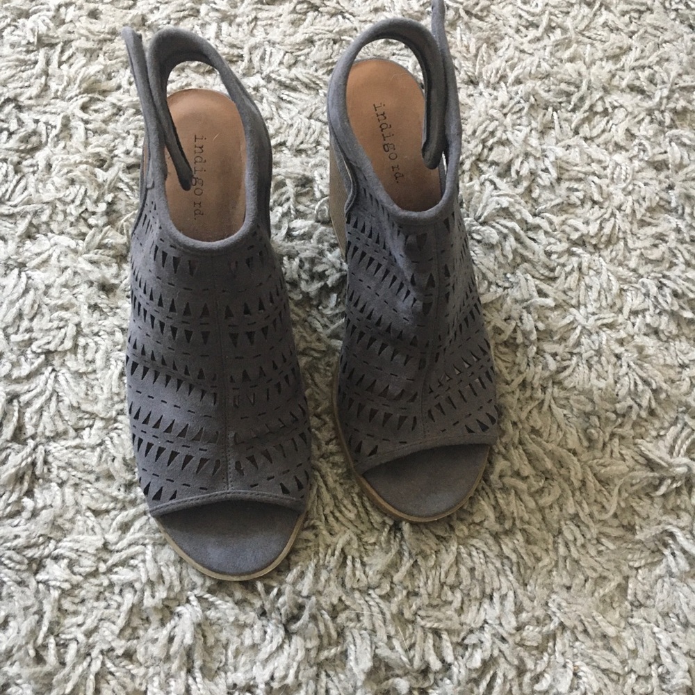 Chunky heeled sandals
